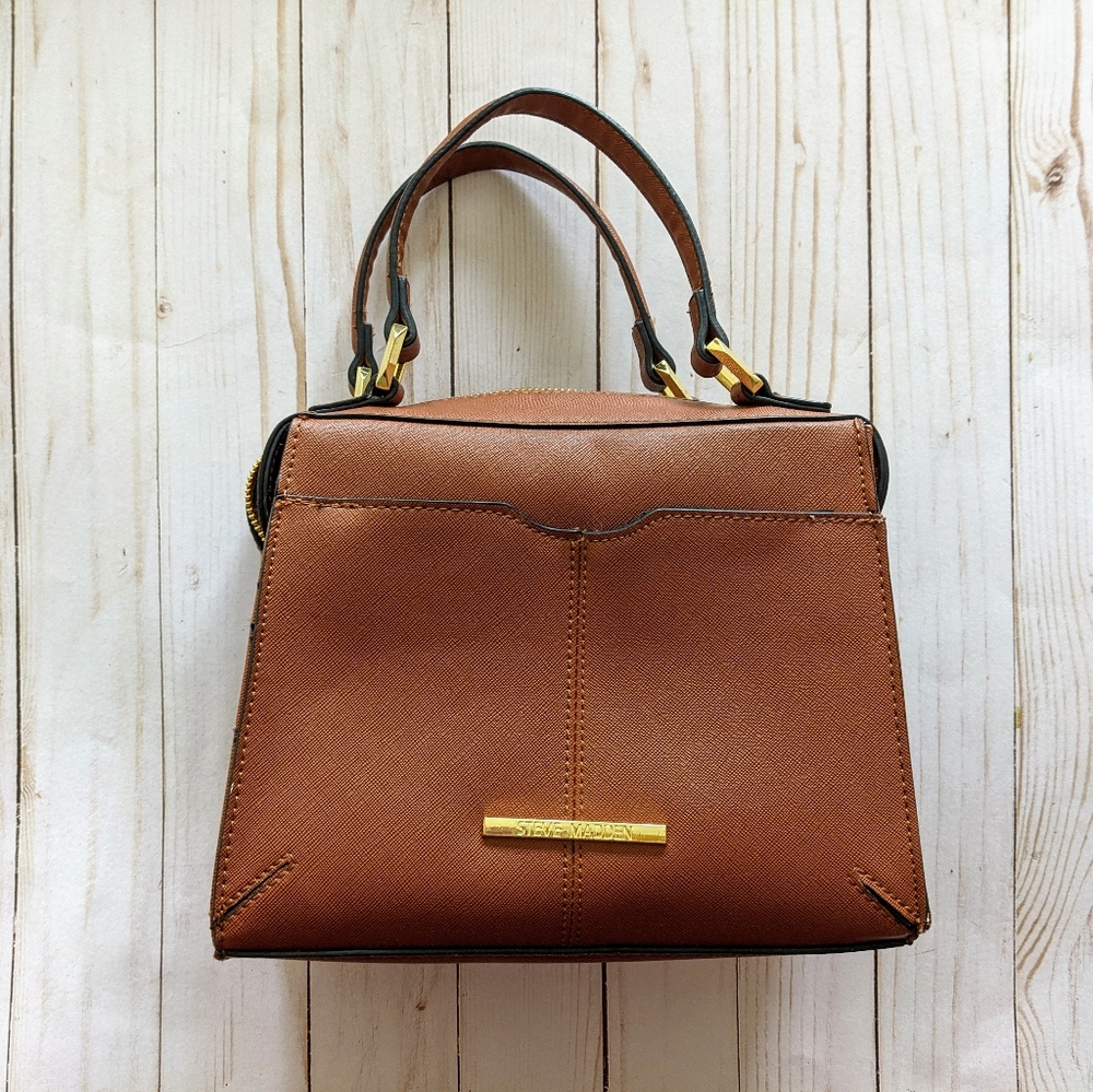 Steve Madden Cognac Breese Bag